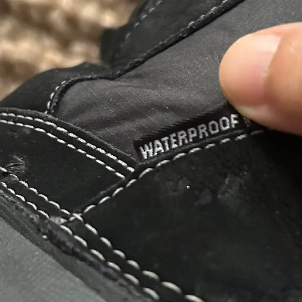 The North Face Kids Snow Boots Black Waterproof Insulated Winter Boys US 10